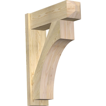 Ekena Millwork Westlake Rough Sawn Craftsman Outlooker, Douglas Fir, 8"W x 26"D x 34"H OUT08X26X34WTL04RDF